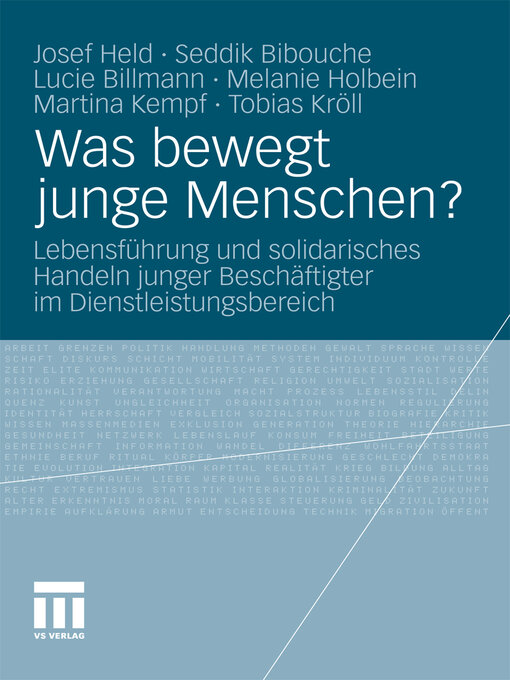 Title details for Was bewegt junge Menschen? by Josef Held - Available